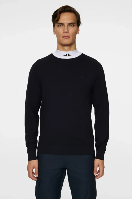 Golf|Knitwear<J.Lindeberg Henry Knitted Sweater JLNavy