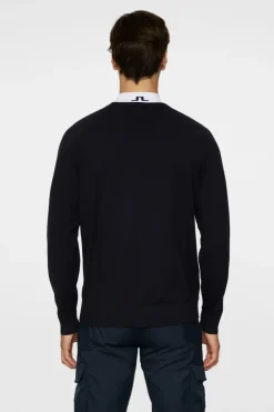 Golf|Knitwear<J.Lindeberg Henry Knitted Sweater JLNavy