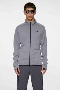 Ski|Base & Mid Layers<J.Lindeberg High Grounds Merino Mid Layer NightOwl
