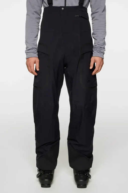 Ski|Bottoms<J.Lindeberg High Grounds Shell Bib Pants Black