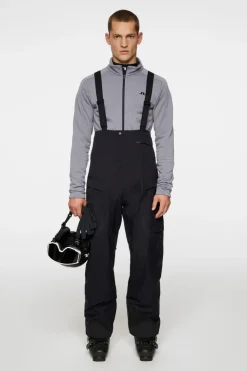 Ski|Bottoms<J.Lindeberg High Grounds Shell Bib Pants Black