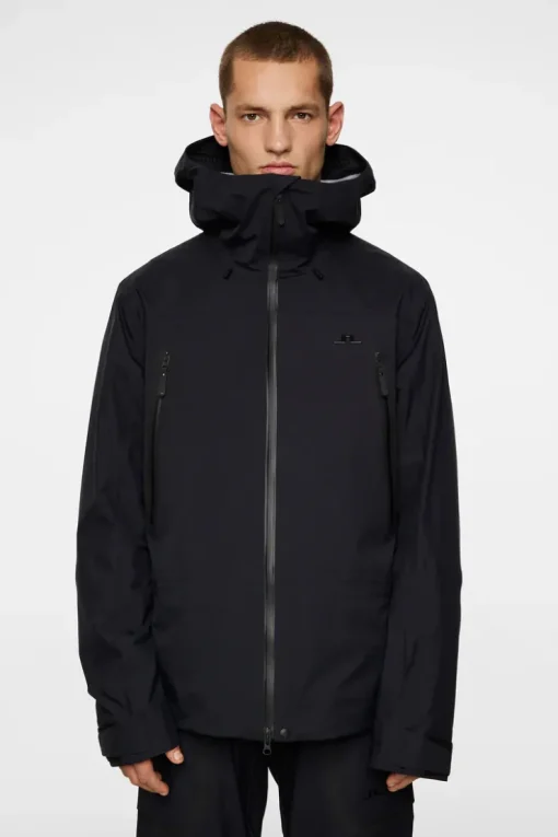 Ski|Jackets<J.Lindeberg High Grounds Shell Jacket Black