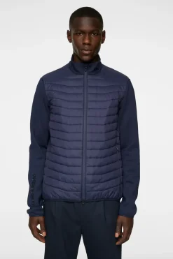 Golf|Ski<J.Lindeberg Holden Quilt Hybrid Jacket JLNavy