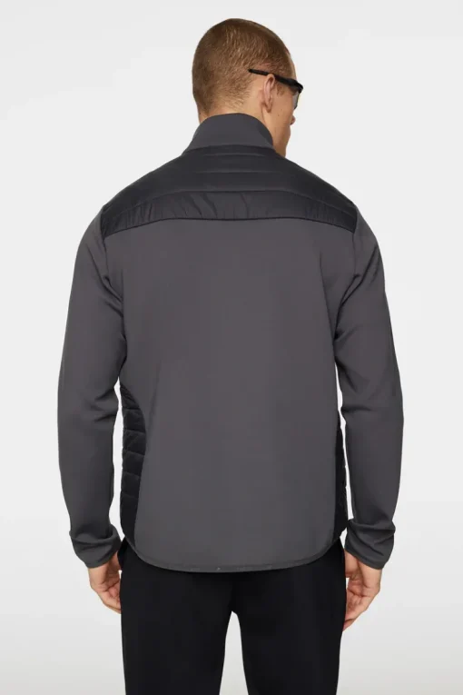 Golf|Ski<J.Lindeberg Holden Quilt Hybrid Jacket Asphalt