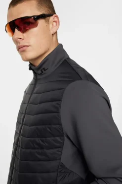 Golf|Ski<J.Lindeberg Holden Quilt Hybrid Jacket Asphalt