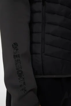 Golf|Ski<J.Lindeberg Holden Quilt Hybrid Jacket Asphalt