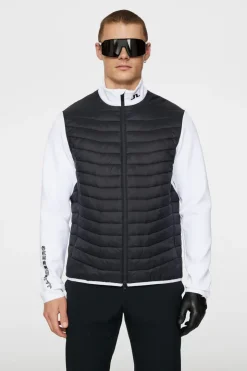 Golf|Ski<J.Lindeberg Holden Quilt Hybrid Jacket White