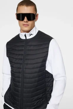 Golf|Ski<J.Lindeberg Holden Quilt Hybrid Jacket White