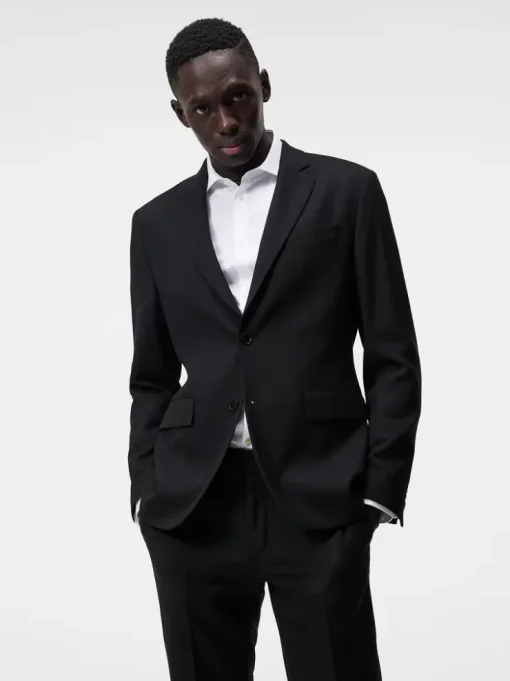 Suits & Tailoring|Blazers<J.Lindeberg Hopper U Active Hopsack Black