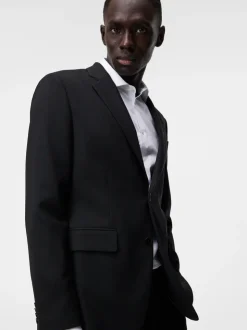 Suits & Tailoring|Blazers<J.Lindeberg Hopper U Active Hopsack Black