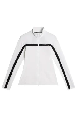 Golf|Base & Mid Layers<J.Lindeberg Janice Mid Layer White