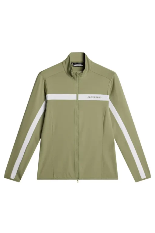 Golf|Base & Mid Layers<J.Lindeberg Jarvis Mid Layer OilGreen