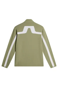 Golf|Base & Mid Layers<J.Lindeberg Jarvis Mid Layer OilGreen