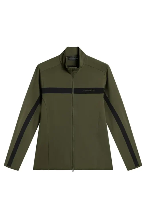 Golf|Ski<J.Lindeberg Jarvis Mid Layer ForestGreen