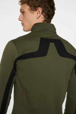 Golf|Ski<J.Lindeberg Jarvis Mid Layer ForestGreen
