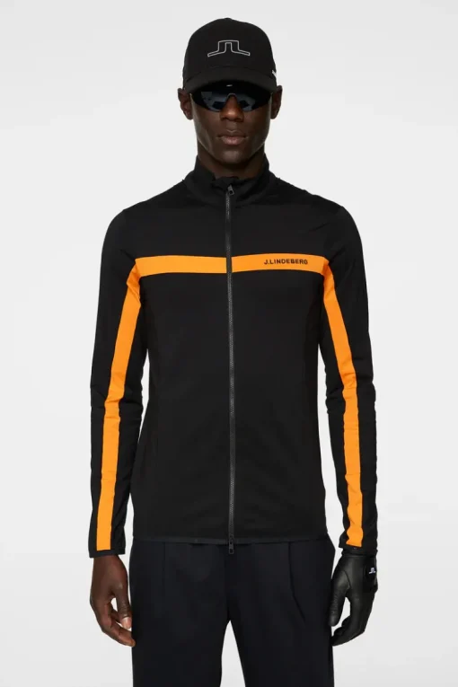Golf|Ski<J.Lindeberg Jarvis Mid Layer PersimmonOrange