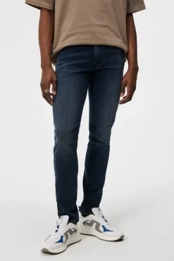 Trousers|Bottoms<J.Lindeberg Jay Active BlueBlack Jeans DarkBlue