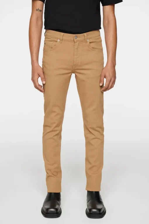 Jeans|Jeans<J.Lindeberg Jay LHT Slim Jeans TigerBrown