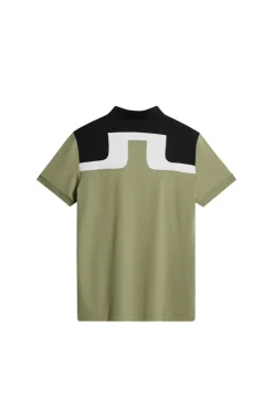 Golf|Polo Shirts<J.Lindeberg Jeff Polo OilGreen