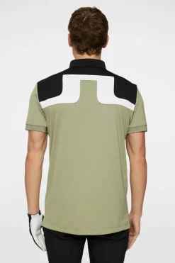Golf|Polo Shirts<J.Lindeberg Jeff Polo OilGreen