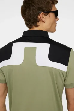 Golf|Polo Shirts<J.Lindeberg Jeff Polo OilGreen