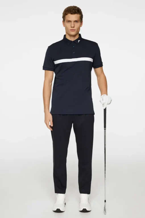 Golf|Polo Shirts<J.Lindeberg Jeff Polo JLNavy
