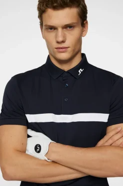 Golf|Polo Shirts<J.Lindeberg Jeff Polo JLNavy