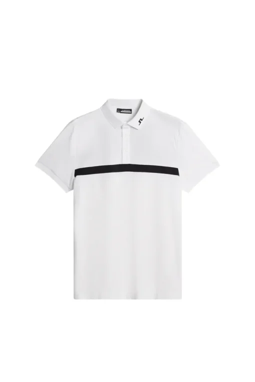 Golf|Polo Shirts<J.Lindeberg Jeff Polo White