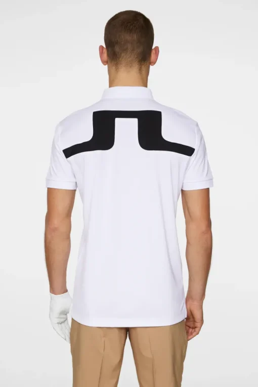 Golf|Polo Shirts<J.Lindeberg Jeff Polo White