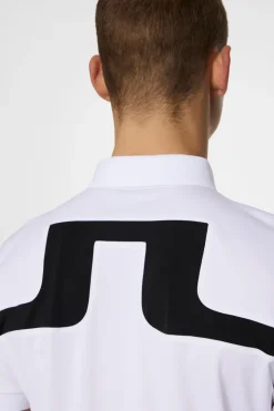 Golf|Polo Shirts<J.Lindeberg Jeff Polo White