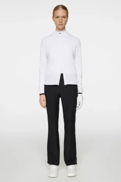 Golf|Knitwear<J.Lindeberg Joanna Knitted Cardigan White