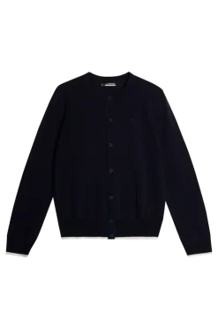 Golf|Knitwear<J.Lindeberg Joanna Knitted Cardigan JLNavy