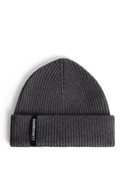 Beanies|Accessories<J.Lindeberg Juan Merino Beanie LavaSmoke