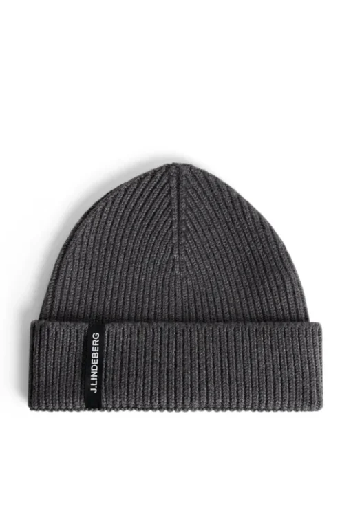 Beanies|Accessories<J.Lindeberg Juan Merino Beanie LavaSmoke