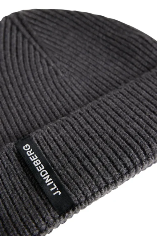 Beanies|Accessories<J.Lindeberg Juan Merino Beanie LavaSmoke