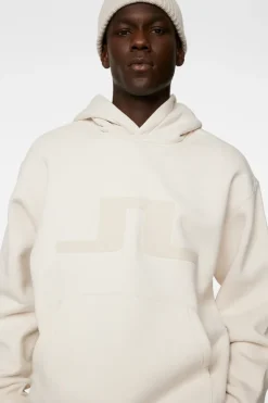 Après Ski<J.Lindeberg Karson Graphic Hoodie Moonbeam