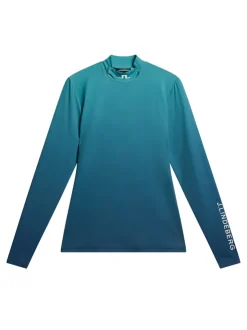 Golf|Base & Mid Layers<J.Lindeberg Kate Compression Top SpectrumFadeTealL
