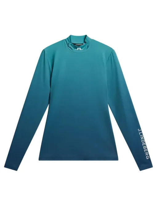 Golf|Base & Mid Layers<J.Lindeberg Kate Compression Top SpectrumFadeTealL