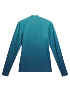 Golf|Base & Mid Layers<J.Lindeberg Kate Compression Top SpectrumFadeTealL