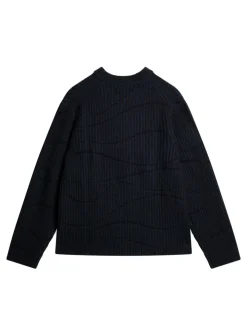 Knitwear|Tops<J.Lindeberg Ken Resonance Jacquard Crew KeyLargo