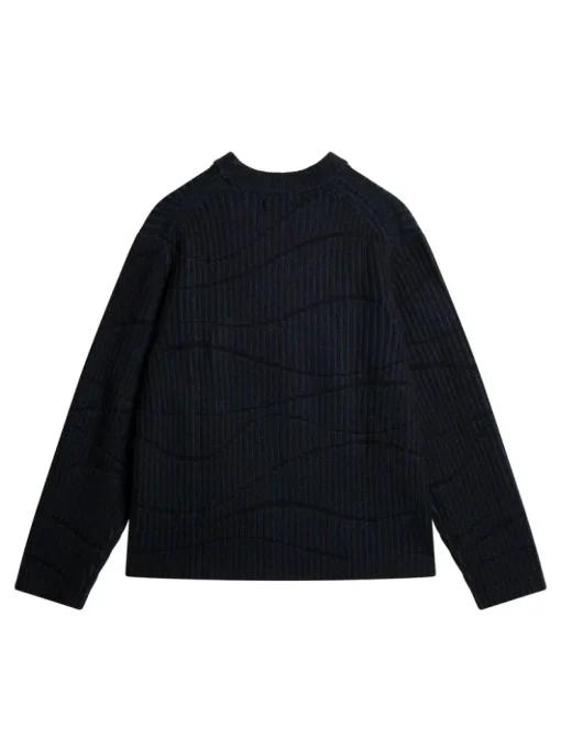 Knitwear|Tops<J.Lindeberg Ken Resonance Jacquard Crew KeyLargo
