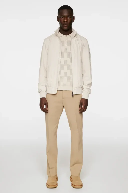 Jackets|Outerwear<J.Lindeberg Kevin 2L Bomber Jacket Moonbeam