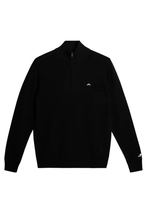 Golf|Knitwear<J.Lindeberg Kian Knitted Sweater Black