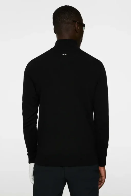 Golf|Knitwear<J.Lindeberg Kian Knitted Sweater Black
