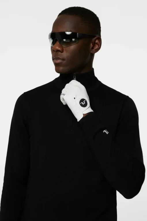 Golf|Knitwear<J.Lindeberg Kian Knitted Sweater Black