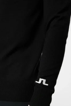 Golf|Knitwear<J.Lindeberg Kian Knitted Sweater Black