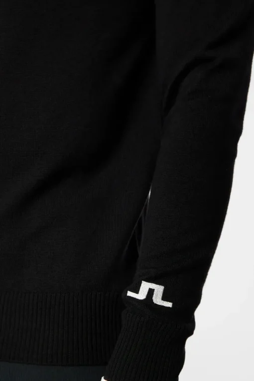Golf|Knitwear<J.Lindeberg Kian Knitted Sweater Black