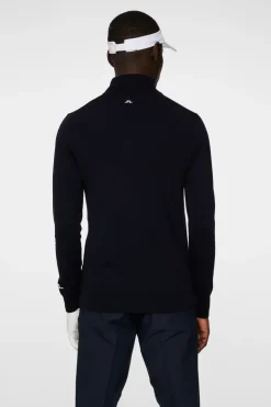 Golf|Knitwear<J.Lindeberg Kian Knitted Sweater JLNavy