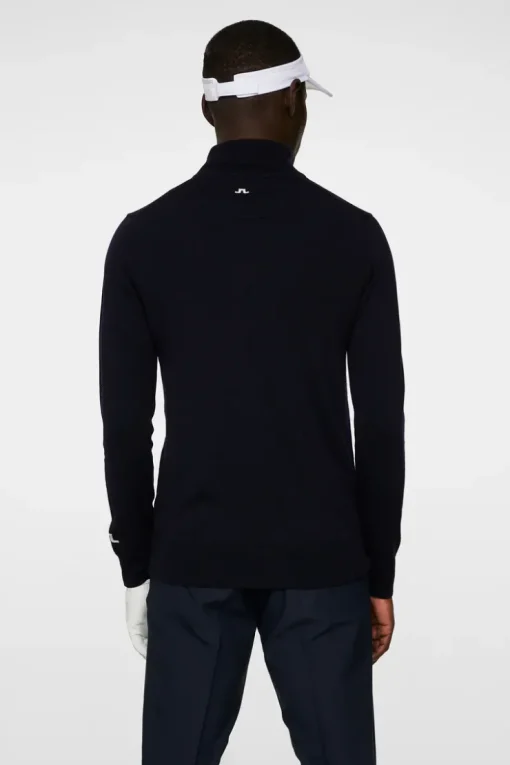 Golf|Knitwear<J.Lindeberg Kian Knitted Sweater JLNavy