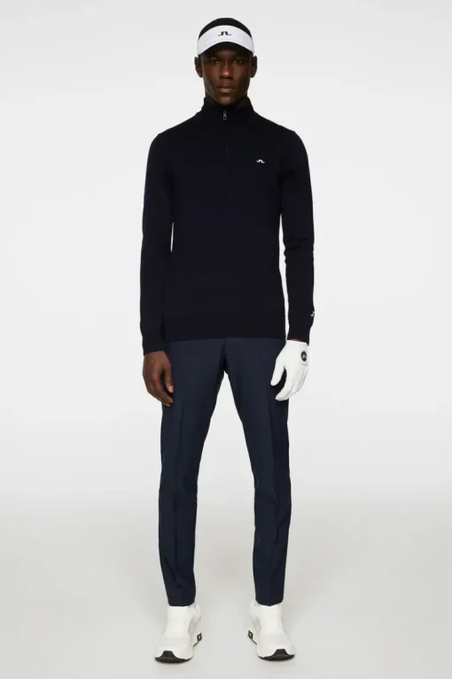 Golf|Knitwear<J.Lindeberg Kian Knitted Sweater JLNavy